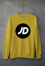 Load image into Gallery viewer, JD Sports Unisex Sweatshirt for Men/Women-S(40 Inches)-Mustard Yellow-Ektarfa.online
