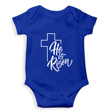 Load image into Gallery viewer, Christian Kids Romper For Baby Boy/Girl-0-5 Months(18 Inches)-Royal Blue-Ektarfa.online
