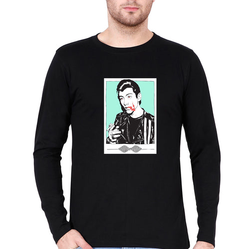 Arctic Monkeys Full Sleeves T-Shirt for Men-Black-Ektarfa.online