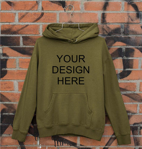 Customized-Custom-Personalized Unisex Hoodie for Men/Women-Olive Green-Ektarfa.online