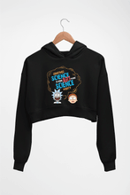 Load image into Gallery viewer, Rick and Morty Crop HOODIE FOR WOMEN
