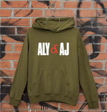 Load image into Gallery viewer, Aly &amp; AJ Unisex Hoodie for Men/Women-Olive Green-Ektarfa.online

