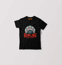 Load image into Gallery viewer, Bowling Champion Kids T-Shirt for Boy/Girl-Black-Ektarfa.online

