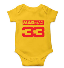 Load image into Gallery viewer, Max Verstappen Kids Romper For Baby Boy/Girl-0-5 Months(18 Inches)-Yellow-Ektarfa.online
