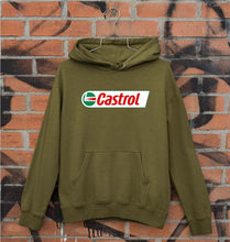 Load image into Gallery viewer, Castrol Unisex Hoodie for Men/Women-S(40 Inches)-Olive Green-Ektarfa.online
