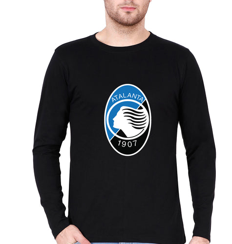Atalanta Full Sleeves T-Shirt for Men-Black-Ektarfa.online