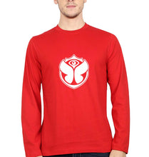 Load image into Gallery viewer, Tomorrowland Full Sleeves T-Shirt for Men-Red-Ektarfa.online
