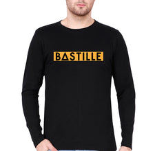 Load image into Gallery viewer, Bastille Full Sleeves T-Shirt for Men-Black-Ektarfa.online

