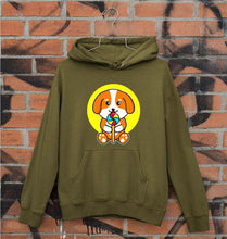 Load image into Gallery viewer, Puppy Unisex Hoodie for Men/Women-Olive Green-Ektarfa.online
