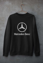 Load image into Gallery viewer, Mercedes Benz Unisex Sweatshirt for Men/Women-S(40 Inches)-Black-Ektarfa.online
