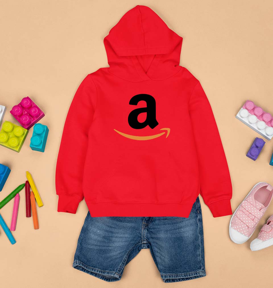 Amazon Kids Hoodie for Boy/Girl-Red-Ektarfa.online
