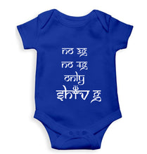 Load image into Gallery viewer, Mahakal Mahadev Bholenath Shiva Shivji Kids Romper For Baby Boy/Girl-0-5 Months(18 Inches)-Royal Blue-Ektarfa.online
