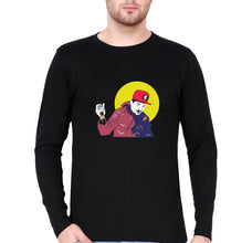 Load image into Gallery viewer, Divine Full Sleeves T-Shirt for Men-Black-Ektarfa.online
