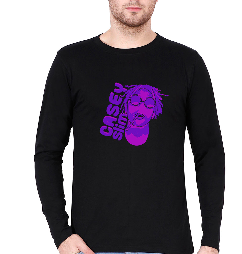 Tupac 2Pac Full Sleeves T-Shirt for Men-S(38 Inches)-Black-Ektarfa.online