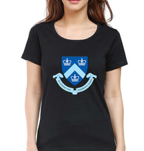 Load image into Gallery viewer, Columbia University T-Shirt for Women-Black-Ektarfa.online
