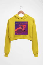 Load image into Gallery viewer, Blood Bunny Crop HOODIE FOR WOMEN-Mustard Yellow-Ektarfa.online
