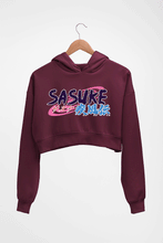 Load image into Gallery viewer, Sasuke Crop HOODIE FOR WOMEN-Maroon-Ektarfa.online

