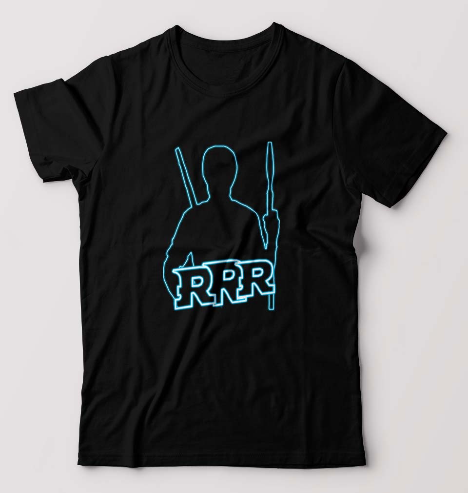 RRR T-Shirt for Men-Black-Ektarfa.online