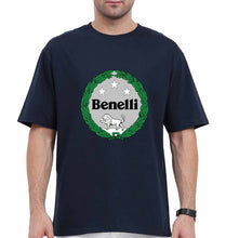 Load image into Gallery viewer, Benelli Oversized T-Shirt for Men-Navy Blue-Ektarfa.online

