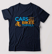 Load image into Gallery viewer, Cycling T-Shirt for Men-Navy Blue-Ektarfa.online
