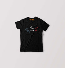 Load image into Gallery viewer, Paul &amp; Shark Kids T-Shirt for Boy/Girl-0-1 Year(20 Inches)-Black-Ektarfa.online
