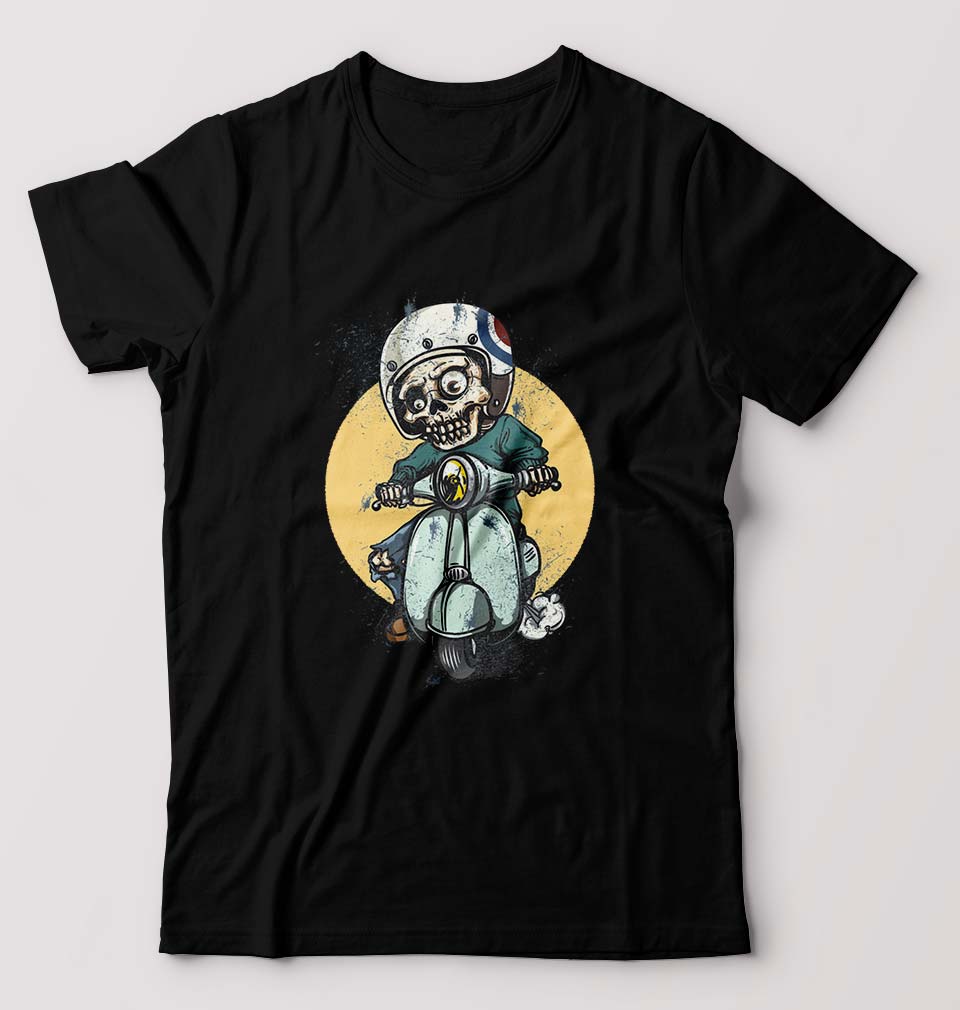 Skull T-Shirt for Men-Black-Ektarfa.online