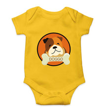 Load image into Gallery viewer, Dog Kids Romper For Baby Boy/Girl-0-5 Months(18 Inches)-Yellow-Ektarfa.online
