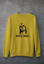 Load image into Gallery viewer, Rafael Nadal (RAFA) Unisex Sweatshirt for Men/Women-S(40 Inches)-Mustard Yellow-Ektarfa.online
