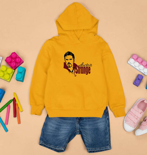 Doctor Strange Superhero Kids Hoodie for Boy/Girl-Mustard Yellow-Ektarfa.online