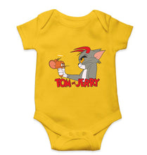 Load image into Gallery viewer, Tom and Jerry Kids Romper For Baby Boy/Girl-0-5 Months(18 Inches)-Yellow-Ektarfa.online
