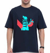 Load image into Gallery viewer, Valorant Oversized T-Shirt for Men-Navy Blue-Ektarfa.online
