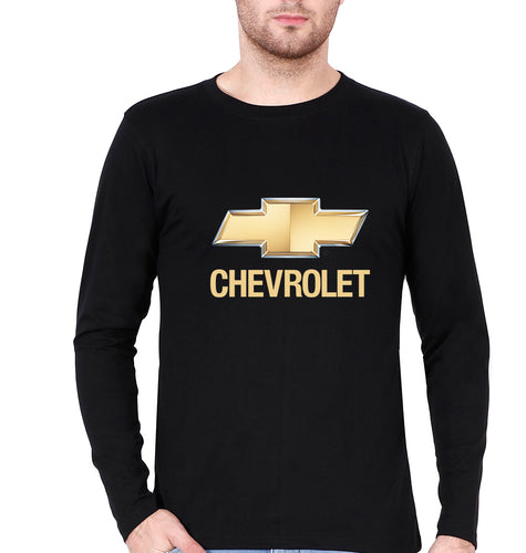 Chevrolet Full Sleeves T-Shirt for Men-Black-Ektarfa.online