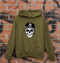 Load image into Gallery viewer, Hip Hop Skull NY Unisex Hoodie for Men/Women-Olive Green-Ektarfa.online
