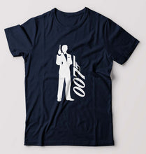Load image into Gallery viewer, James Bond (007) T-Shirt for Men-Navy Blue-Ektarfa.online
