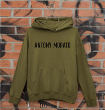 Load image into Gallery viewer, Antony Morato Unisex Hoodie for Men/Women-S(40 Inches)-Olive Green-Ektarfa.online
