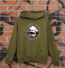 Load image into Gallery viewer, Karl Marx Unisex Hoodie for Men/Women-Olive Green-Ektarfa.online
