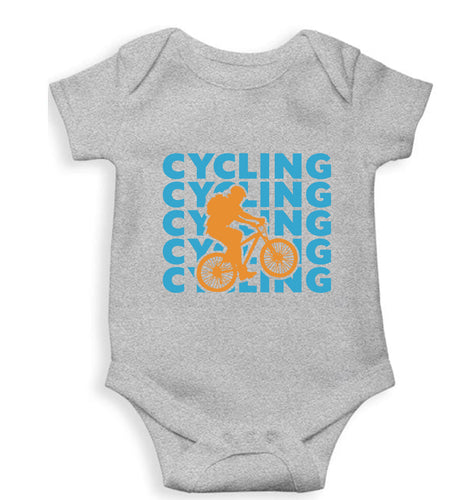 Cycling Kids Romper For Baby Boy/Girl-Grey-Ektarfa.online