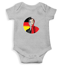 Load image into Gallery viewer, Money Heist Berlin Kids Romper For Baby Boy/Girl-0-5 Months(18 Inches)-Grey-Ektarfa.online
