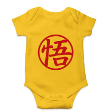 Load image into Gallery viewer, Goku Kids Romper For Baby Boy/Girl-0-5 Months(18 Inches)-Yellow-Ektarfa.online
