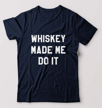 Load image into Gallery viewer, Whiskey T-Shirt for Men-Navy Blue-Ektarfa.online
