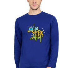 Load image into Gallery viewer, Hip Hop Full Sleeves T-Shirt for Men-Royal Blue-Ektarfa.online
