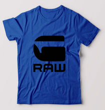Load image into Gallery viewer, G Raw T-Shirt for Men-Royal Blue-Ektarfa.online
