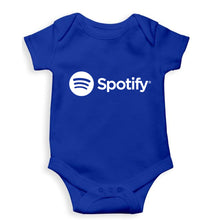 Load image into Gallery viewer, Spotify Kids Romper For Baby Boy/Girl-0-5 Months(18 Inches)-Royal Blue-Ektarfa.online
