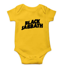 Load image into Gallery viewer, Black Sabbath Kids Romper For Baby Boy/Girl-0-5 Months(18 Inches)-Yellow-Ektarfa.online

