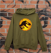 Load image into Gallery viewer, Jurassic World Unisex Hoodie for Men/Women-S(40 Inches)-Olive Green-Ektarfa.online
