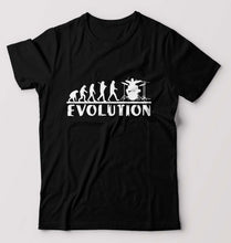 Load image into Gallery viewer, Drummer Evolution T-Shirt for Men-Black-Ektarfa.online
