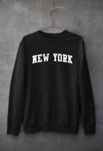 Load image into Gallery viewer, New York Unisex Sweatshirt for Men/Women-Black-Ektarfa.online
