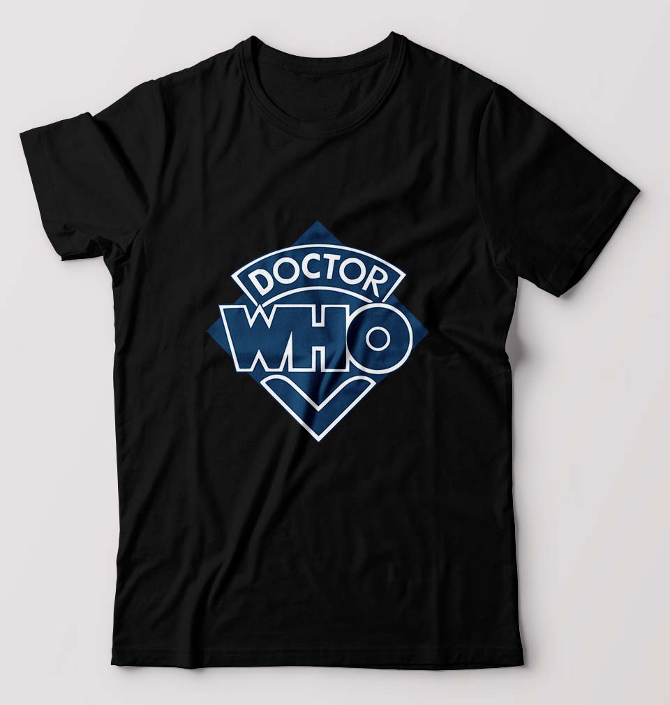 Doctor Who T-Shirt for Men-S(38 Inches)-Black-Ektarfa.online
