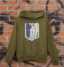 Load image into Gallery viewer, Attack on Titan Unisex Hoodie for Men/Women-Olive Green-Ektarfa.online
