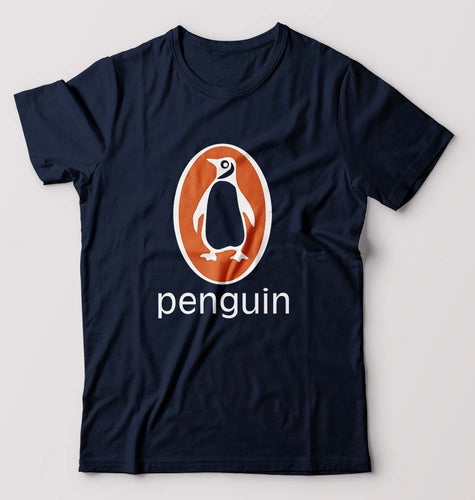Penguin T-Shirt for Men-Navy Blue-Ektarfa.online